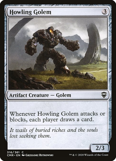Howling Golem - Commander Legends - C - 316