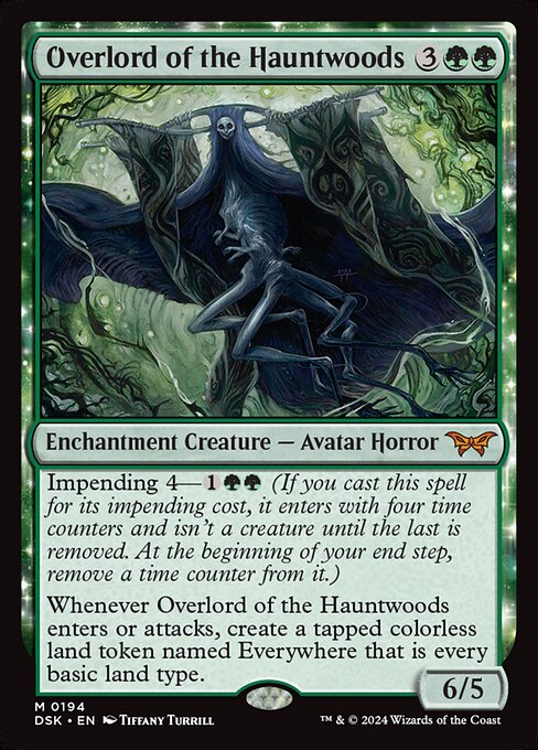 Overlord of the Hauntwoods - Duskmourn: House of Horror - M - 194