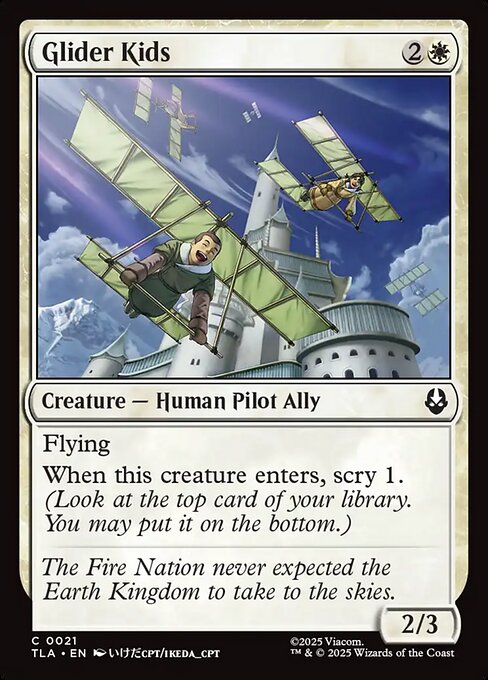 Glider Kids - Avatar: The Last Airbender - C - 21