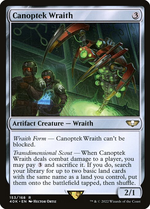 Canoptek Wraith - Universes Beyond: Warhammer 40,000 - R - 153