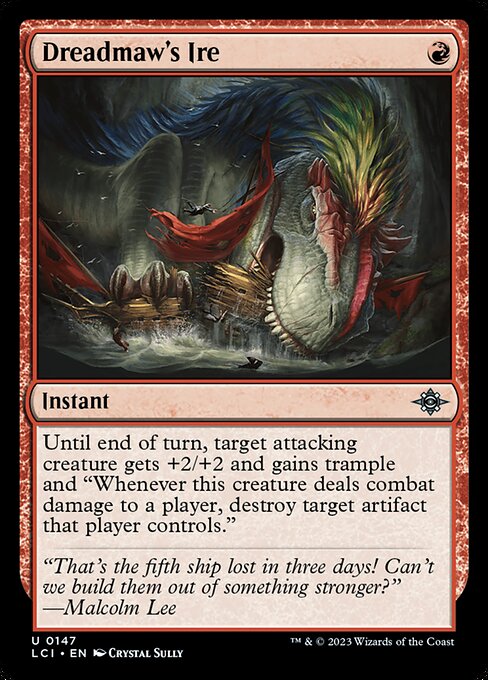 Dreadmaw's Ire - The Lost Caverns of Ixalan - U - 147