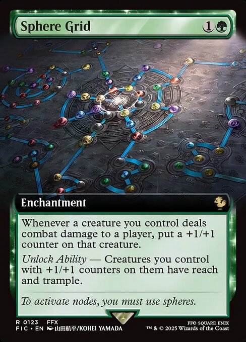 Sphere Grid (Extended Art) - Commander: FINAL FANTASY - R - 123