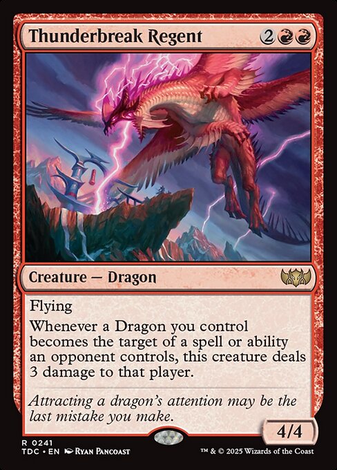 Thunderbreak Regent - Commander: Tarkir: Dragonstorm - R - 241