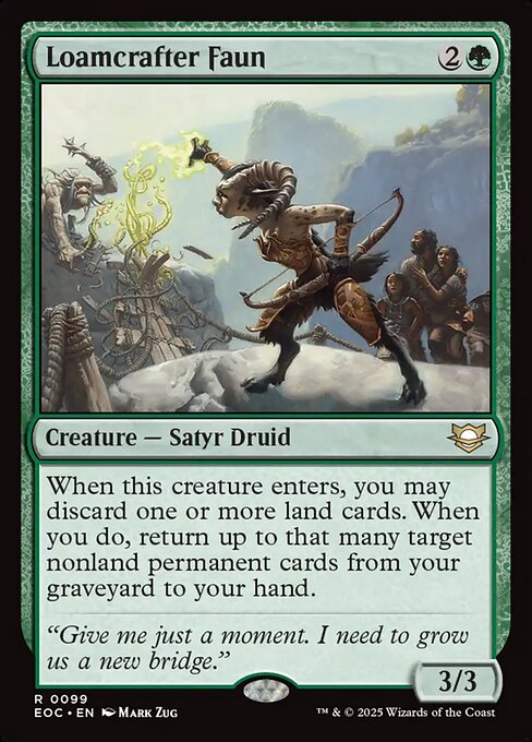 Loamcrafter Faun - Commander: Edge of Eternities - R - 99
