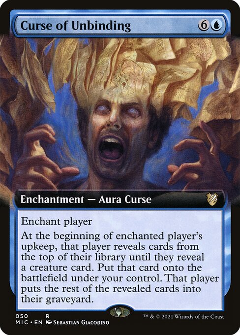 Curse of Unbinding (Extended Art) - Commander: Innistrad: Midnight Hunt - R - 50