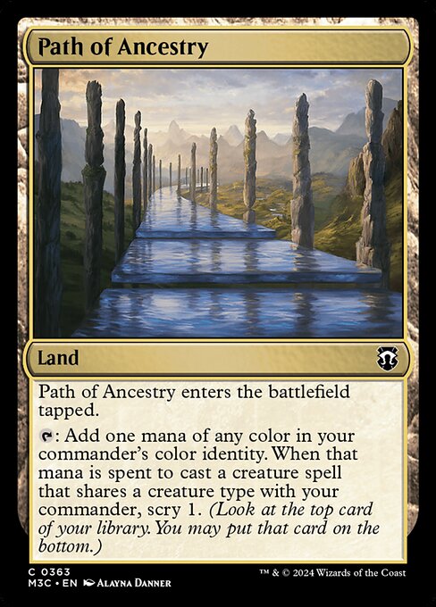 Path of Ancestry - Commander: Modern Horizons 3 - C - 363