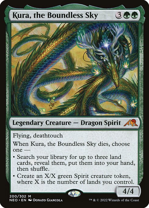 Kura, the Boundless Sky - Kamigawa: Neon Dynasty - M - 200