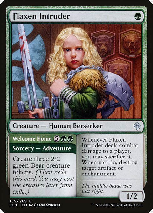 Flaxen Intruder - Throne of Eldraine - U - 155