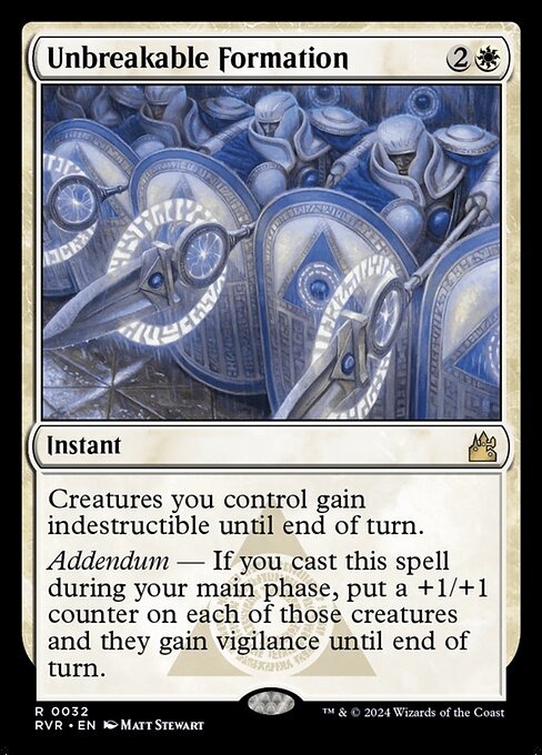 Unbreakable Formation - Ravnica Remastered - R - 32