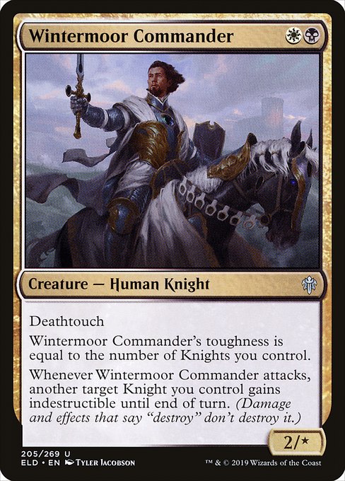 Wintermoor Commander - Throne of Eldraine - U - 205