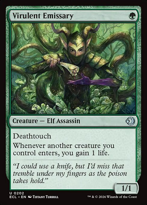 Virulent Emissary - Lorwyn Eclipsed - U - 202