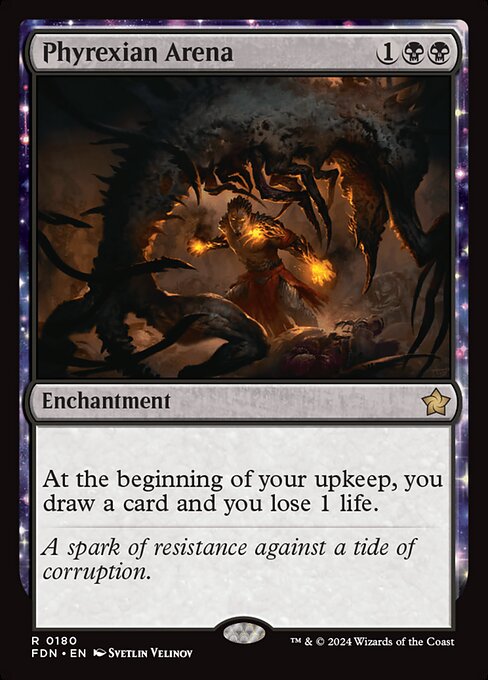 Phyrexian Arena - Foundations - R - 180