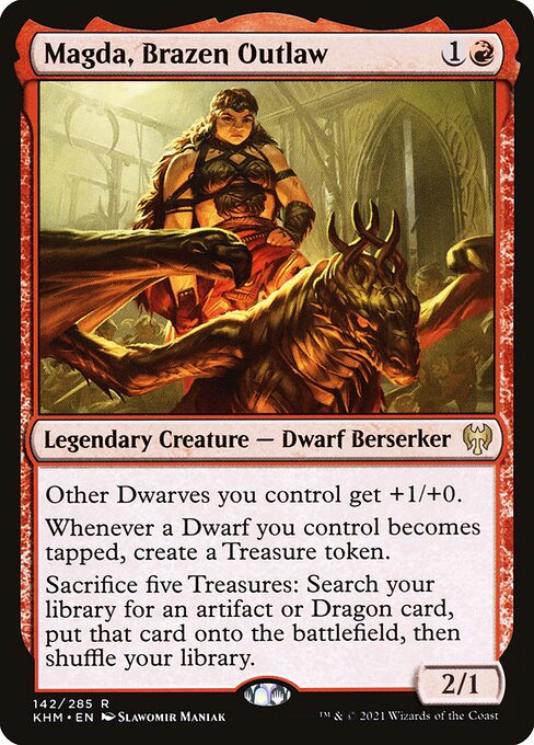 Magda, Brazen Outlaw - Prerelease Cards - R - 142