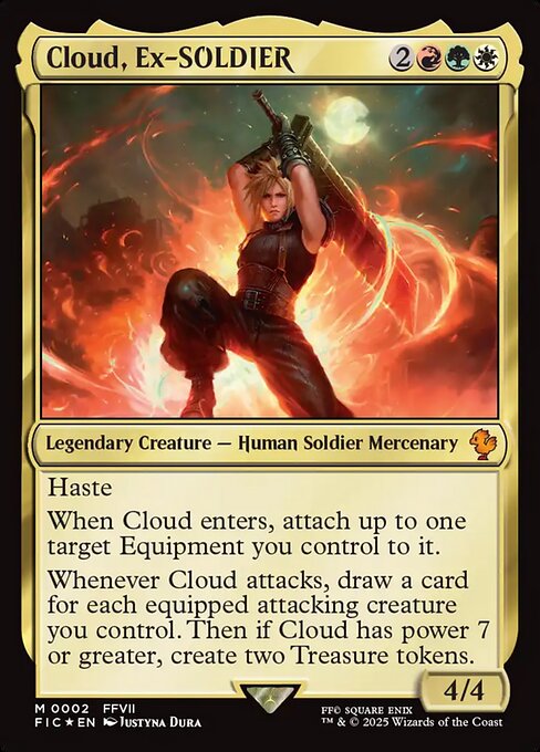 Cloud, Ex-SOLDIER - Commander: FINAL FANTASY - M - 2