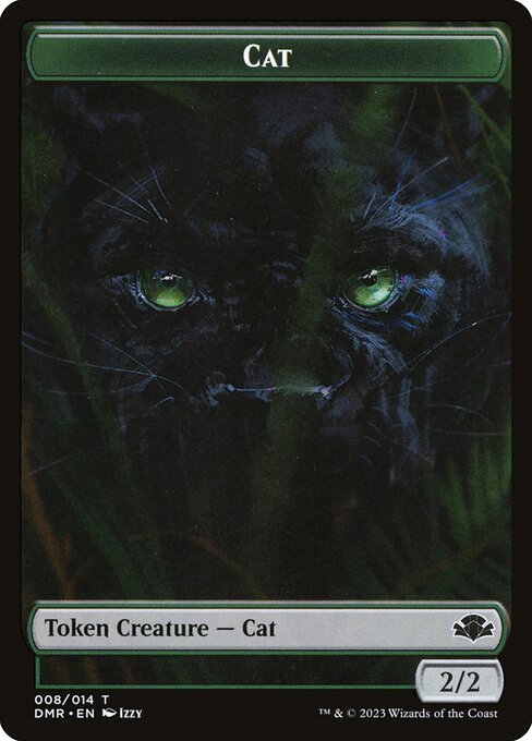 Cat Token (008) - Dominaria Remastered - T - 8