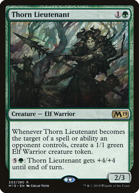 Thorn Lieutenant - Core Set 2019 - R - 203