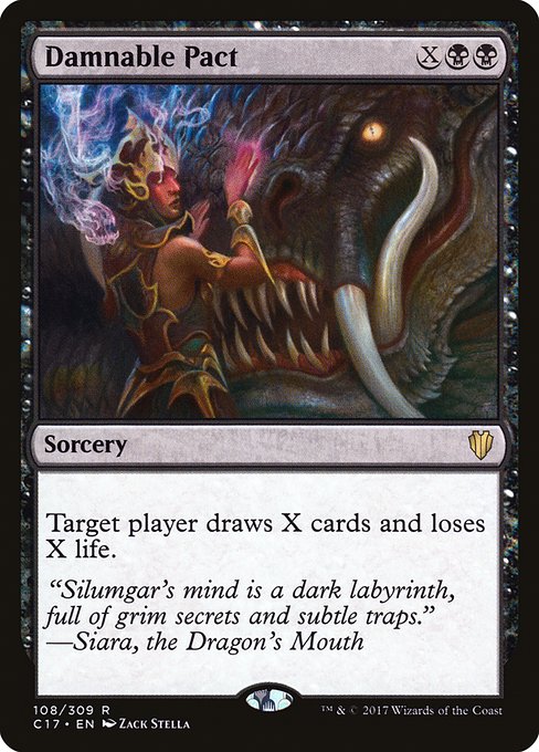 Damnable Pact - Commander 2017 - R - 108