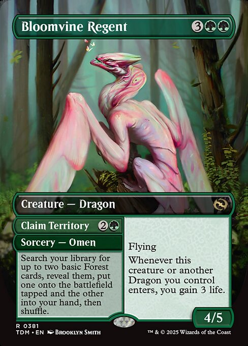 Bloomvine Regent (Borderless) - Tarkir: Dragonstorm - R - 381