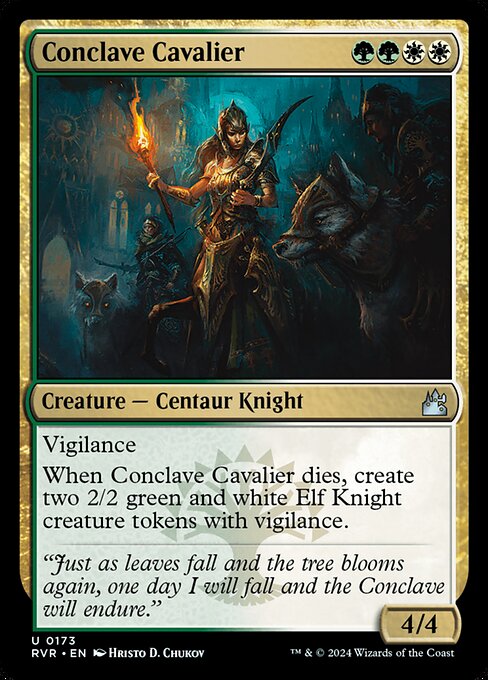 Conclave Cavalier - Ravnica Remastered - U - 173