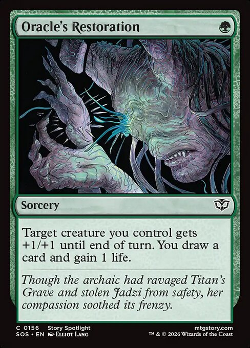 Oracle's Restoration - Secrets of Strixhaven - C - 156