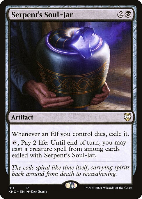 Serpent's Soul-Jar - Commander: Kaldheim - R - 11