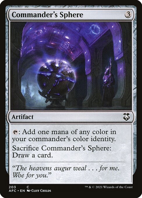 Commander's Sphere - Commander: Adventures in the Forgotten Realms - C - 203