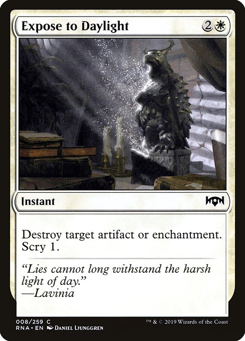 Expose to Daylight - Ravnica Allegiance - C - 8