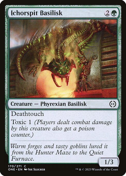 Ichorspit Basilisk - Phyrexia: All Will Be One - C - 170