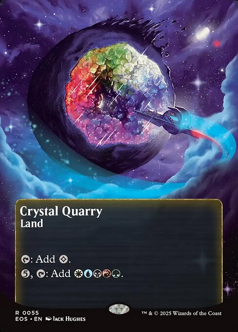 Crystal Quarry (0055) (Borderless) - Edge of Eternities: Stellar Sights - R - 55