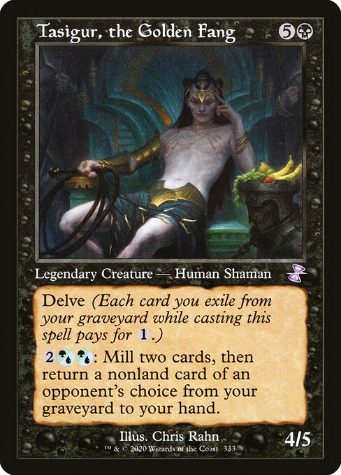 Tasigur, the Golden Fang - Time Spiral: Remastered - S - 333