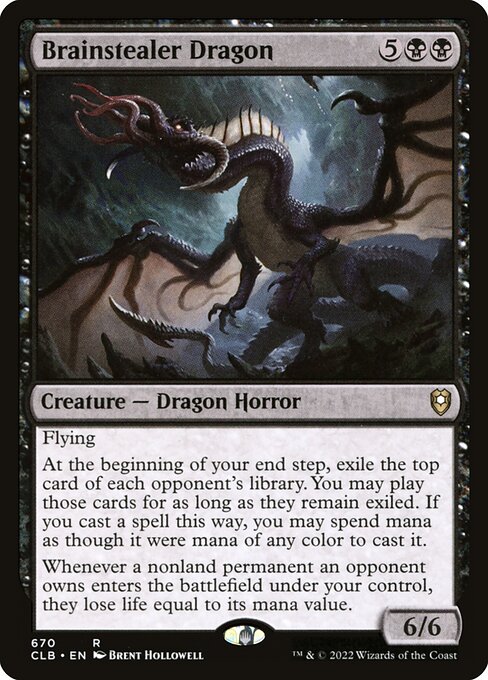 Brainstealer Dragon - Commander Legends: Battle for Baldur's Gate - R - 670