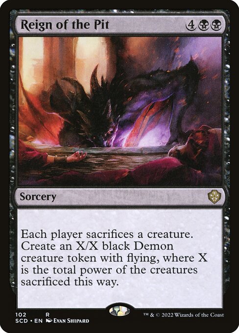 Reign of the Pit - Starter Commander Decks - R - 102