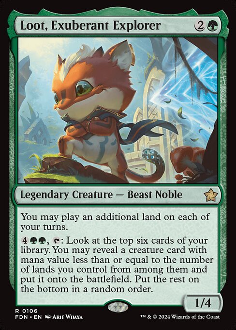 Loot, Exuberant Explorer - Foundations - R - 106