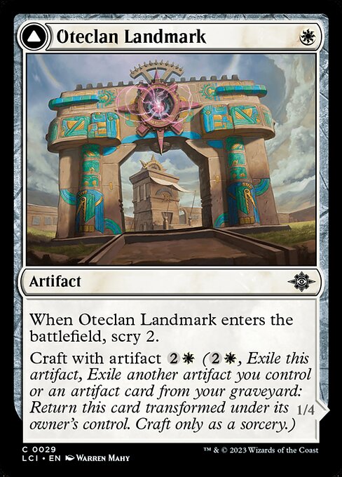 Oteclan Landmark - The Lost Caverns of Ixalan - C - 29