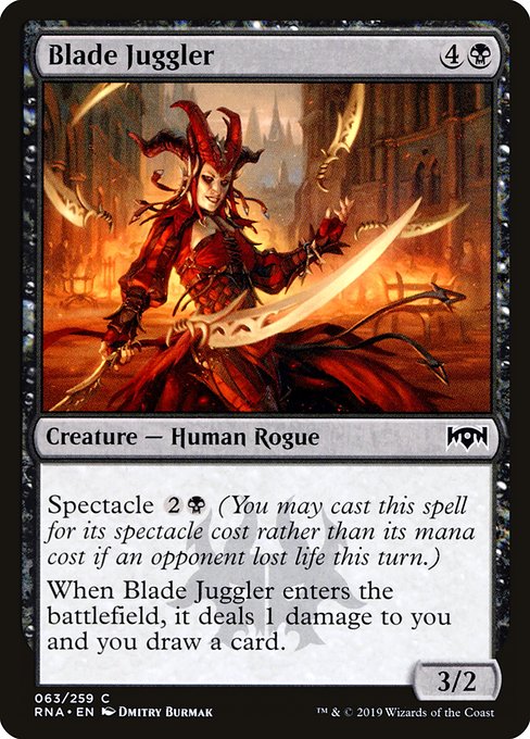 Blade Juggler - Ravnica Allegiance - C - 63