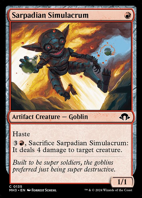 Sarpadian Simulacrum - Modern Horizons 3 - C - 135