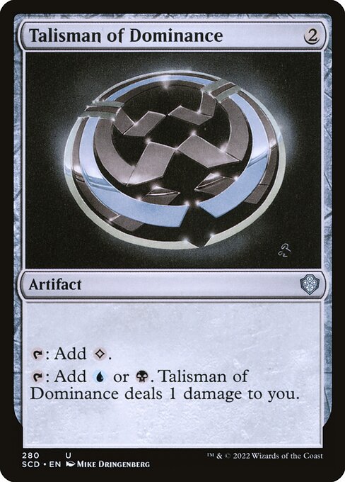 Talisman of Dominance - Starter Commander Decks - U - 280