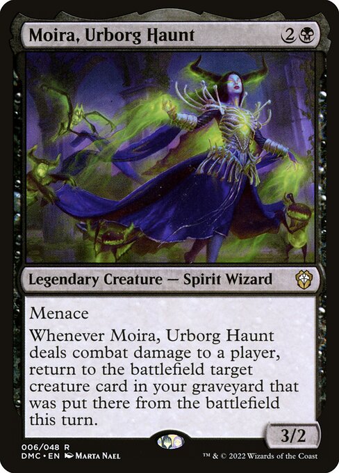 Moira, Urborg Haunt - Commander: Dominaria United - R - 6