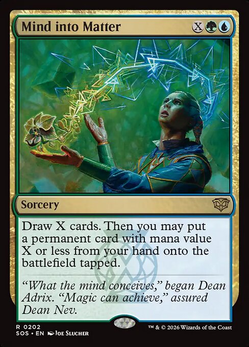 Mind into Matter - Secrets of Strixhaven - R - 202