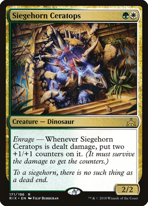 Siegehorn Ceratops - Rivals of Ixalan - R - 171