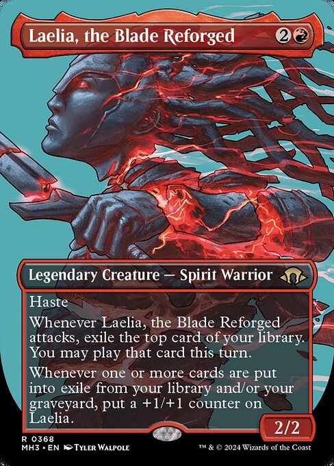 Laelia, the Blade Reforged (Borderless) - Modern Horizons 3 - R - 368