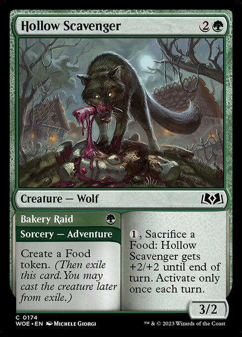 Hollow Scavenger - Wilds of Eldraine - C - 174