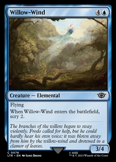 Willow-Wind - Universes Beyond: The Lord of the Rings: Tales of Middle-earth - C - 76