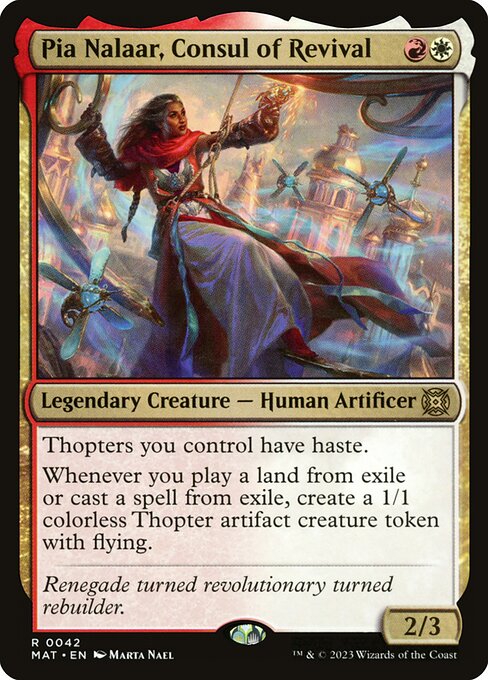 Pia Nalaar, Consul of Revival - March of the Machine: The Aftermath - R - 42