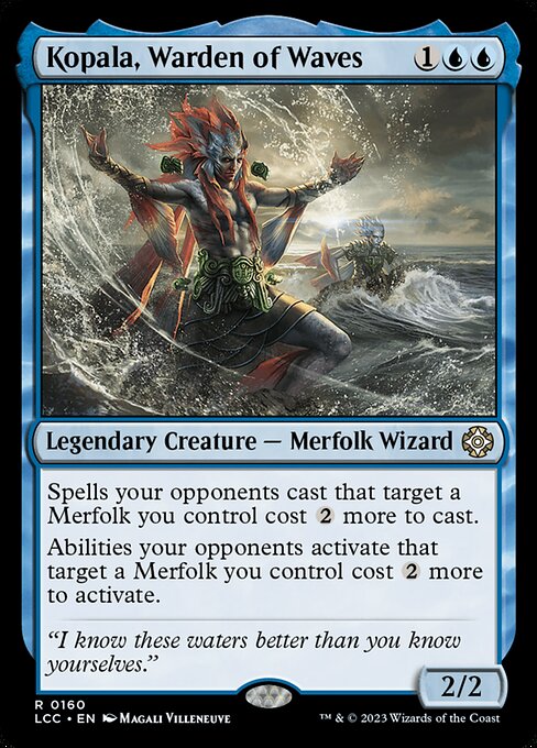 Kopala, Warden of Waves - Commander: The Lost Caverns of Ixalan - R - 160