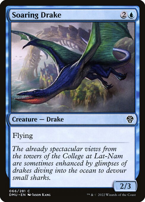 Soaring Drake - Dominaria United - C - 66