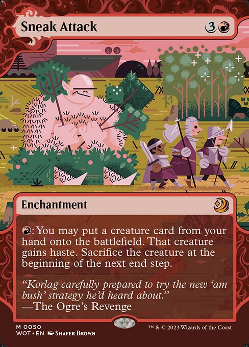 Sneak Attack - Wilds of Eldraine: Enchanting Tales - M - 50