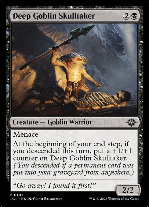 Deep Goblin Skulltaker - The Lost Caverns of Ixalan - C - 101