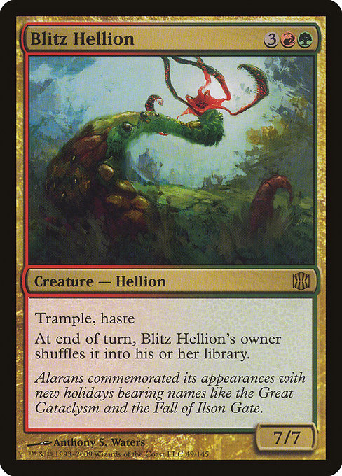 Blitz Hellion - Alara Reborn - R - 49