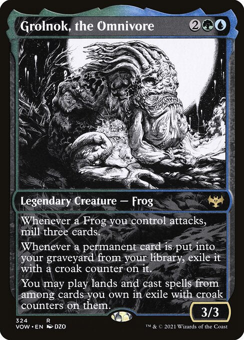 Grolnok, the Omnivore (Showcase) - Innistrad: Crimson Vow - R - 324